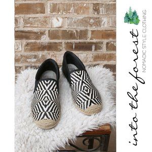 𝅺GIANNI Bini Calf Hair Zebra Espradrille Shoes 9.5
